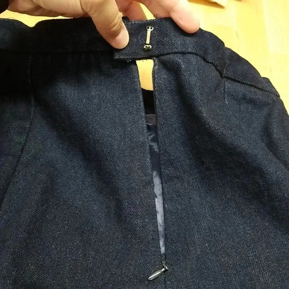 {Max Nugus} Vintage 90s Haute Couture Dark Wash Jeans - Picture 10 of 12